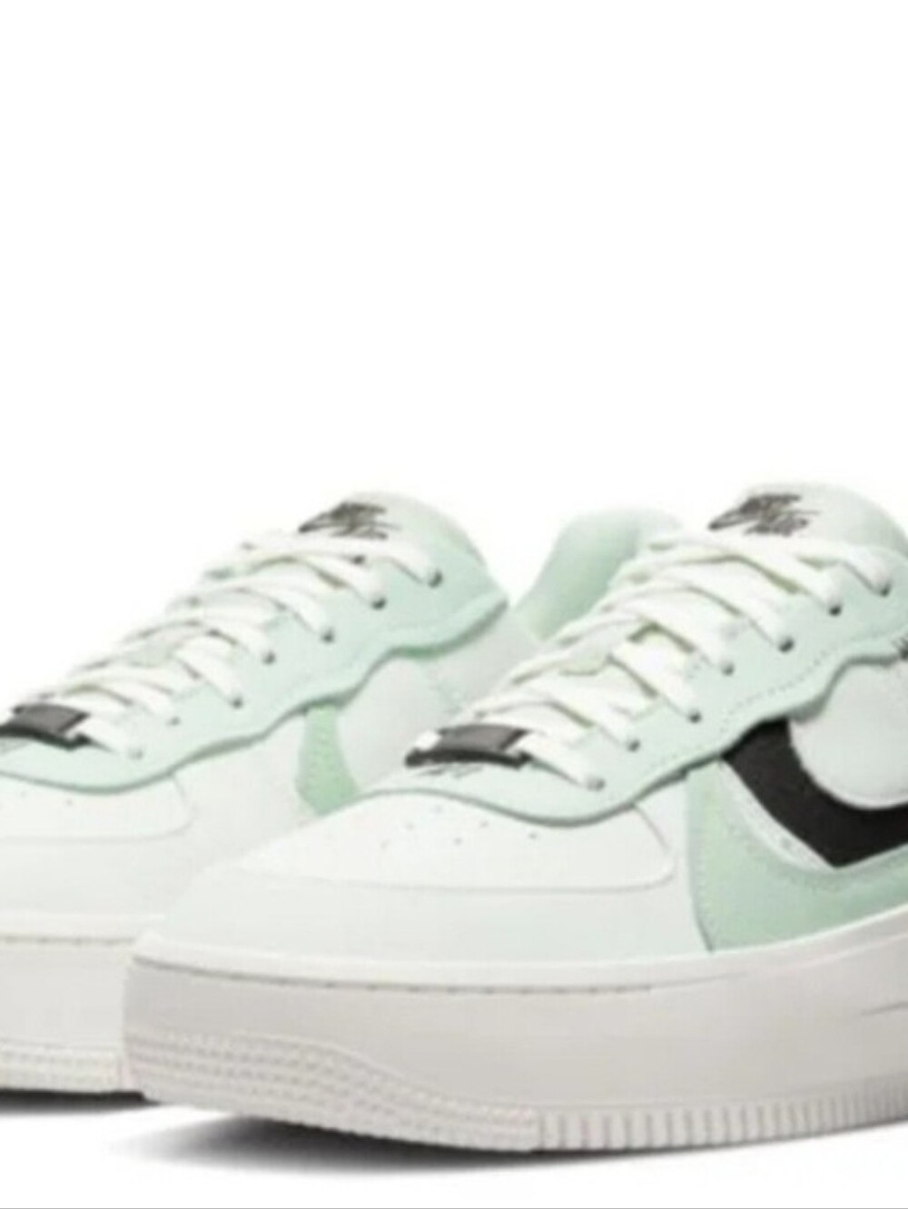 Nike Air Force 1 AF1 Platform Womens Size 11.5 Shoes DX3730 300 Barely Enamel